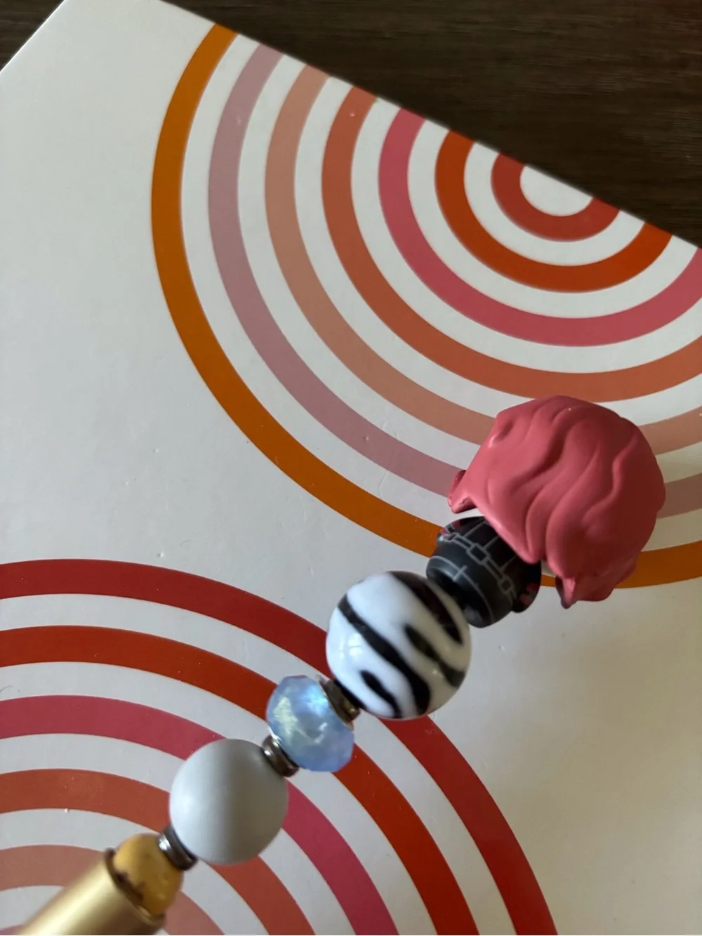 Marvel: Black Widow handmade beaded pen